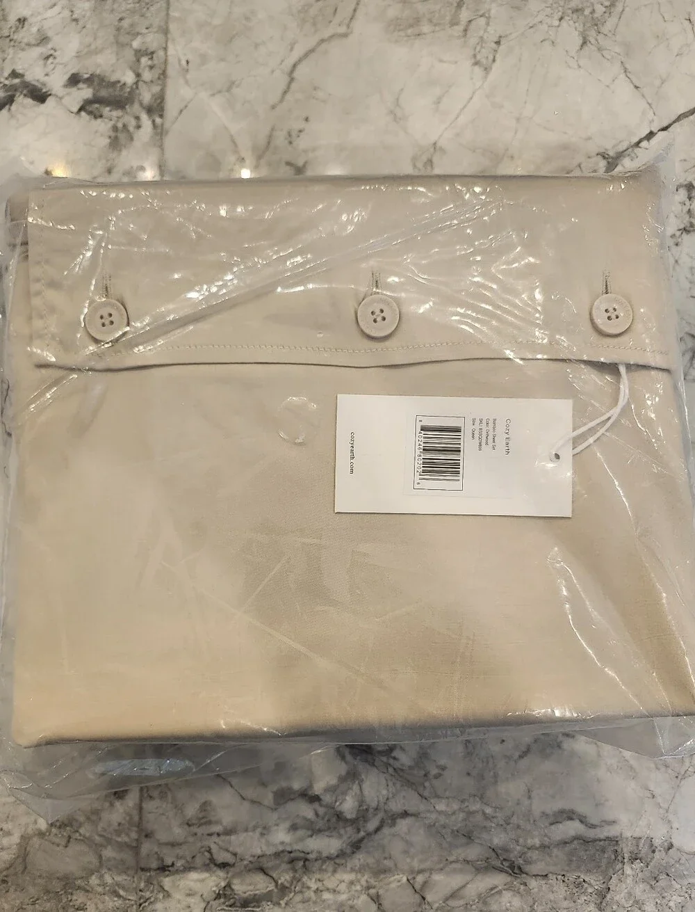 Cozy Earth Bamboo Sheet Set Queen Driftwood Luxury Bedding NWT